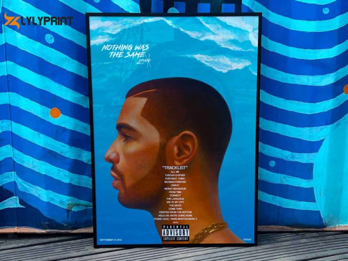 Drake &Amp;Quot;Nothing Was The Same&Amp;Quot; Album Cover Poster 1
