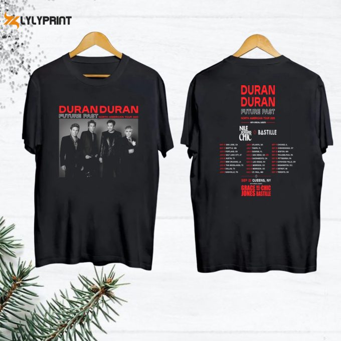 Duran Duran Future Past North American Tour 2024 T-Shirt, For Men Women 1