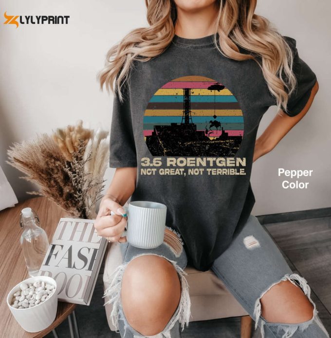 Dyatlov 3 6 Roentgen Comfort Colors Shirt: Elements Of Chernobyl Nuclear Power Plant 1