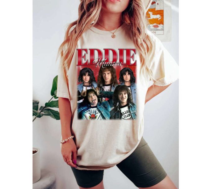 Eddie Munson T-Shirts Eddie Munson Shirt Eddie Munson Tees Eddie Munson Merch Couples Unisex T-Shirt Character T-Shirt 3