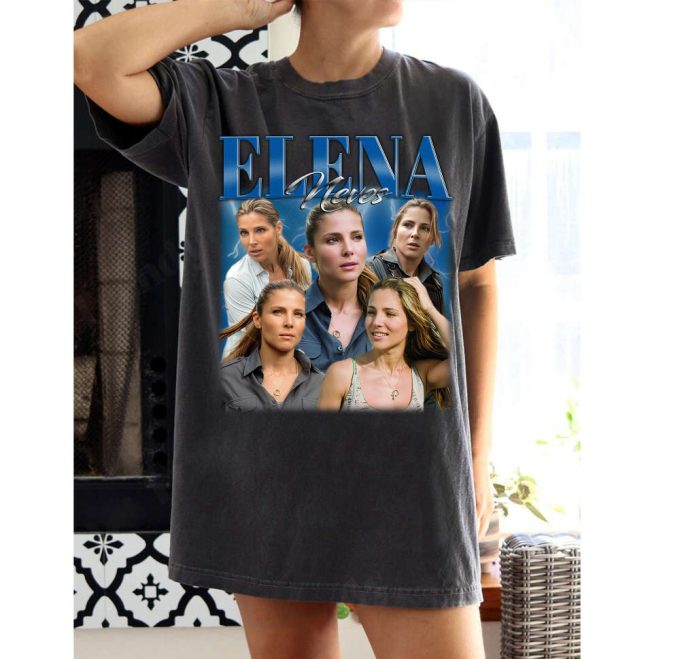 Elena Neves T-Shirts Elena Neves Shirt Elena Neves Tees Elena Neves Merch Couples Unisex T-Shirt Actress T-Shirt 2