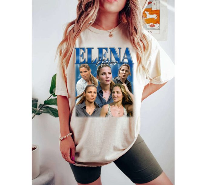 Elena Neves T-Shirts Elena Neves Shirt Elena Neves Tees Elena Neves Merch Couples Unisex T-Shirt Actress T-Shirt 3