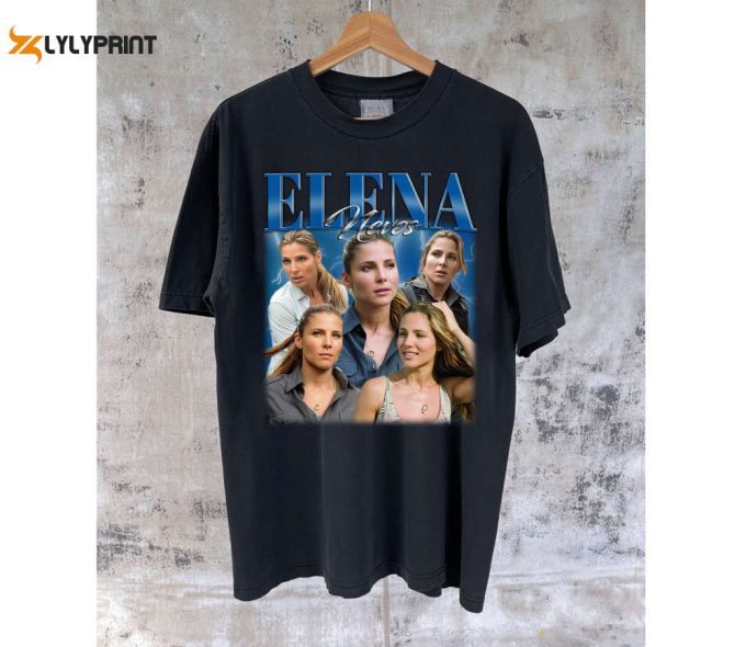 Elena Neves T-Shirts Elena Neves Shirt Elena Neves Tees Elena Neves Merch Couples Unisex T-Shirt Actress T-Shirt 1