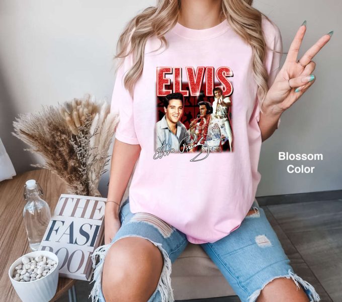 Elvis Presley Comfort Colors Shirt - Funny Elvis Merch Gift For Fans &Amp; Friends 2