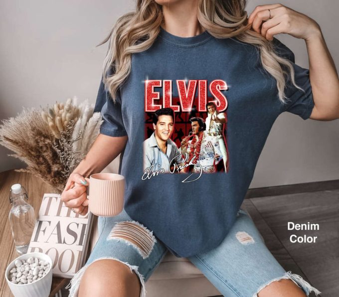 Elvis Presley Comfort Colors Shirt - Funny Elvis Merch Gift For Fans &Amp; Friends 4