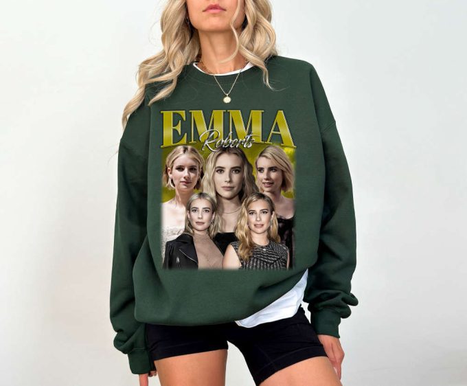 Emma Roberts T-Shirts Emma Roberts Shirt Emma Roberts Tees Emma Roberts Merch Trendy Shirt Tee Cute Actress T-Shirt 3