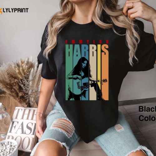 Emmylou Harris Retro Vintage Comfort Colors T-Shirt - Funny Band Shirt & Gift Tee for Music Lovers
