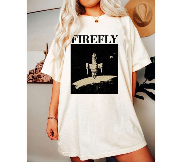 Firefly Retro T-Shirt Firefly Movie Firefly Hoodie Firefly Tees Firefly Sweater Cult Movie T-Shirt Tshirt Retro T-Shirt 4