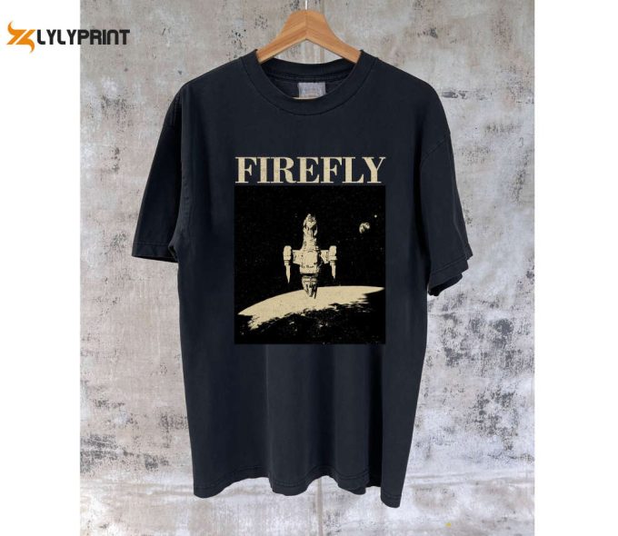 Firefly Retro T-Shirt Firefly Movie Firefly Hoodie Firefly Tees Firefly Sweater Cult Movie T-Shirt Tshirt Retro T-Shirt 1