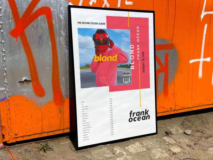 Frank Ocean &Quot;Blonde&Quot; Album Cover Poster 6