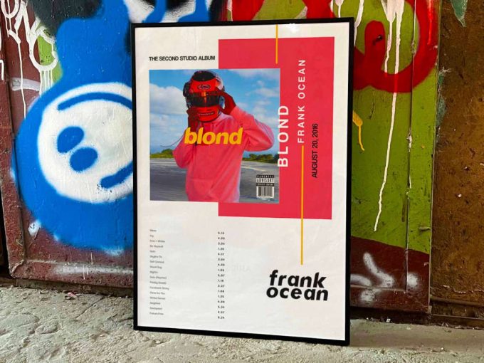 Frank Ocean &Quot;Blonde&Quot; Album Cover Poster 7