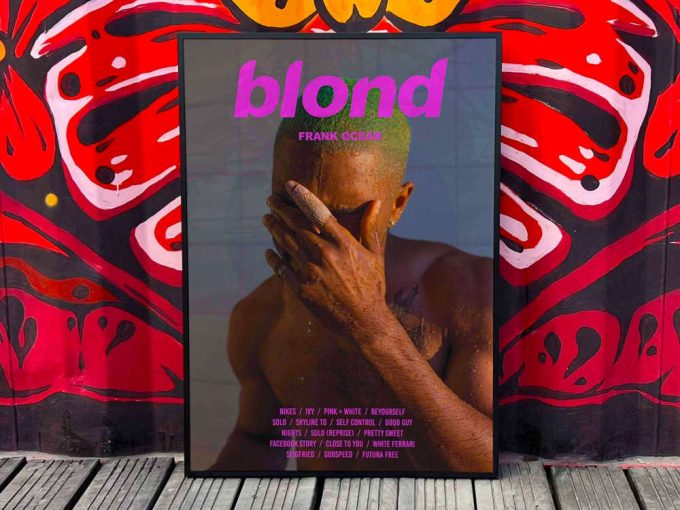 Frank Ocean &Quot;Blonde&Quot; Album Cover Poster 4