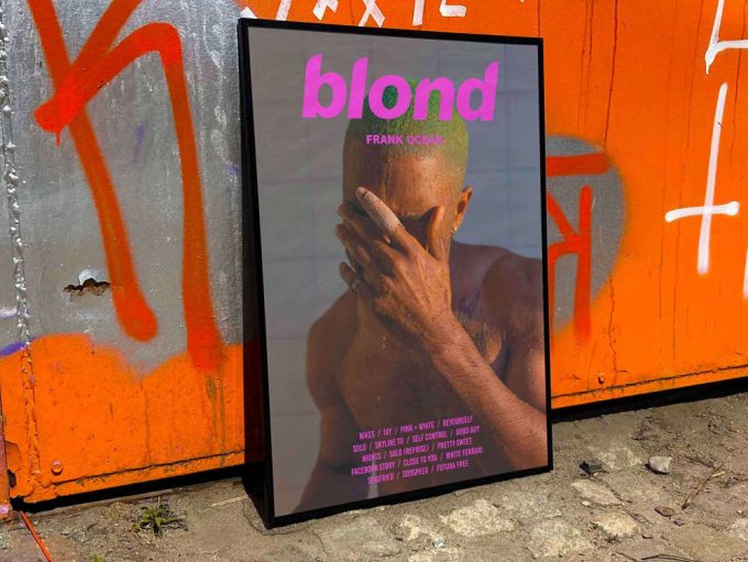 Frank Ocean &Quot;Blonde&Quot; Album Cover Poster 5