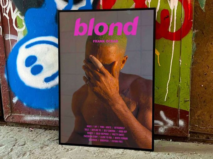 Frank Ocean &Quot;Blonde&Quot; Album Cover Poster 7