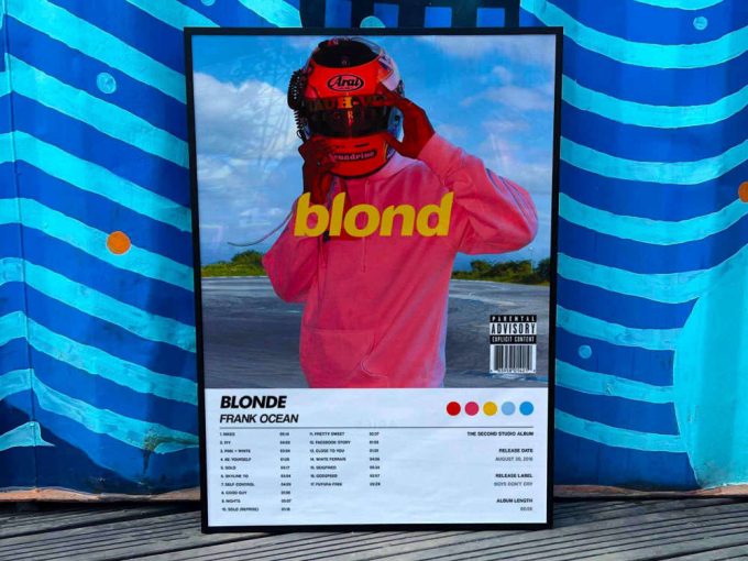 Frank Ocean &Quot;Blonde&Quot; Album Cover Poster 2