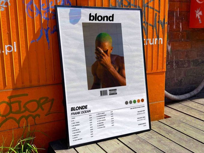 Frank Ocean &Quot;Blonde&Quot; Album Cover Poster #6 3