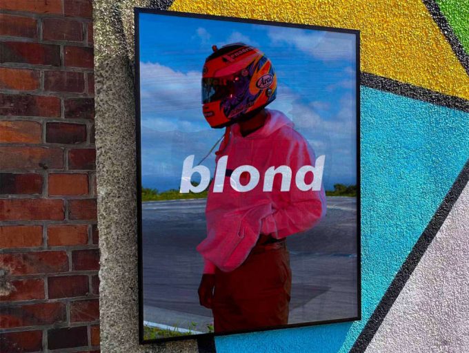 Frank Ocean &Quot;Blonde&Quot; Album Cover Poster 7