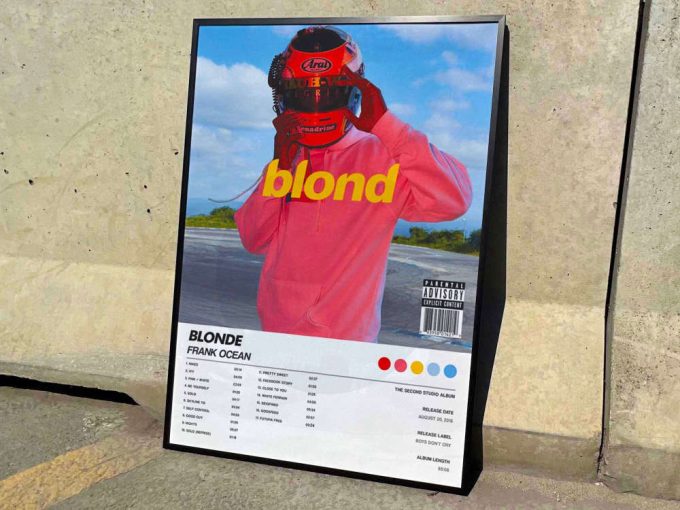 Frank Ocean &Quot;Blonde&Quot; Album Cover Poster 4