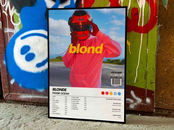 Frank Ocean &Quot;Blonde&Quot; Album Cover Poster 6