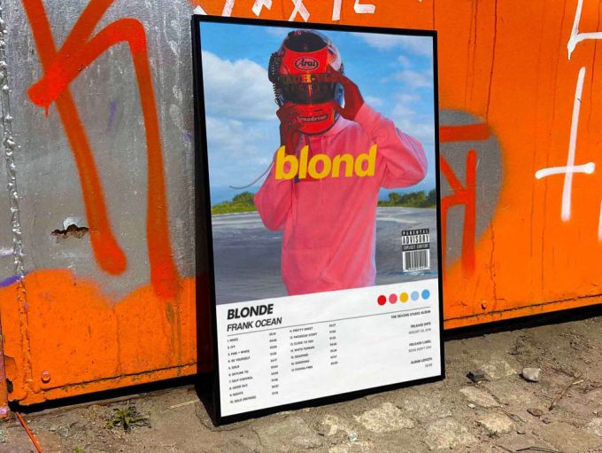 Frank Ocean &Quot;Blonde&Quot; Album Cover Poster 8