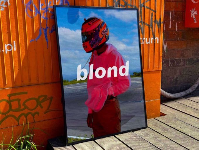 Frank Ocean &Quot;Blonde&Quot; Album Cover Poster 8