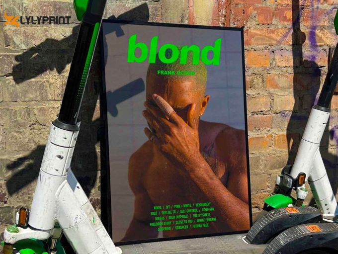 Frank Ocean &Amp;Quot;Blonde&Amp;Quot; Album Cover Poster 1