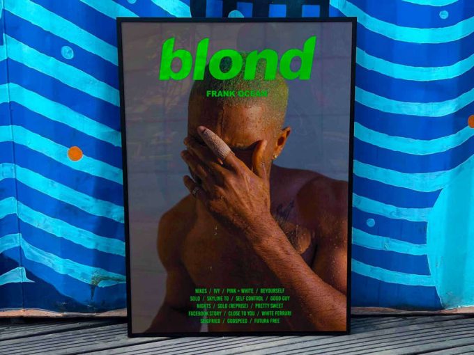 Frank Ocean &Quot;Blonde&Quot; Album Cover Poster 2