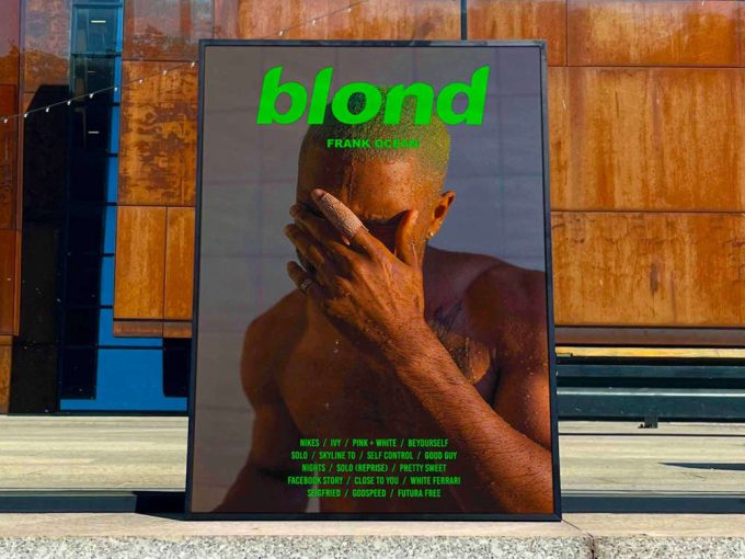 Frank Ocean &Quot;Blonde&Quot; Album Cover Poster 4