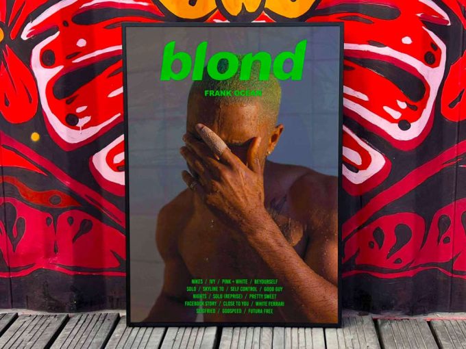 Frank Ocean &Quot;Blonde&Quot; Album Cover Poster 5