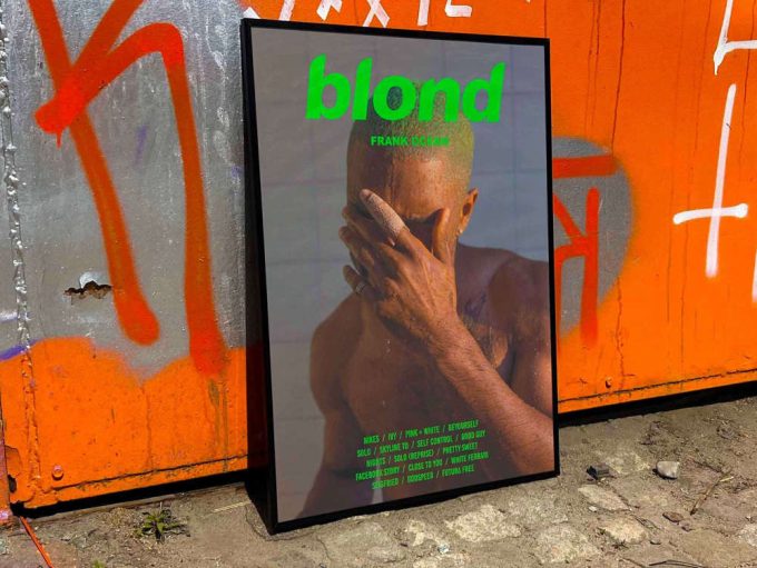 Frank Ocean &Quot;Blonde&Quot; Album Cover Poster 6