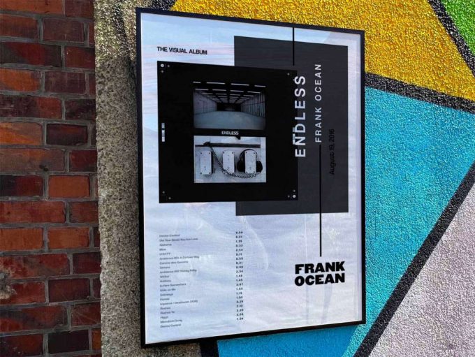 Frank Ocean &Quot;Endlesse&Quot; Album Cover Poster 10