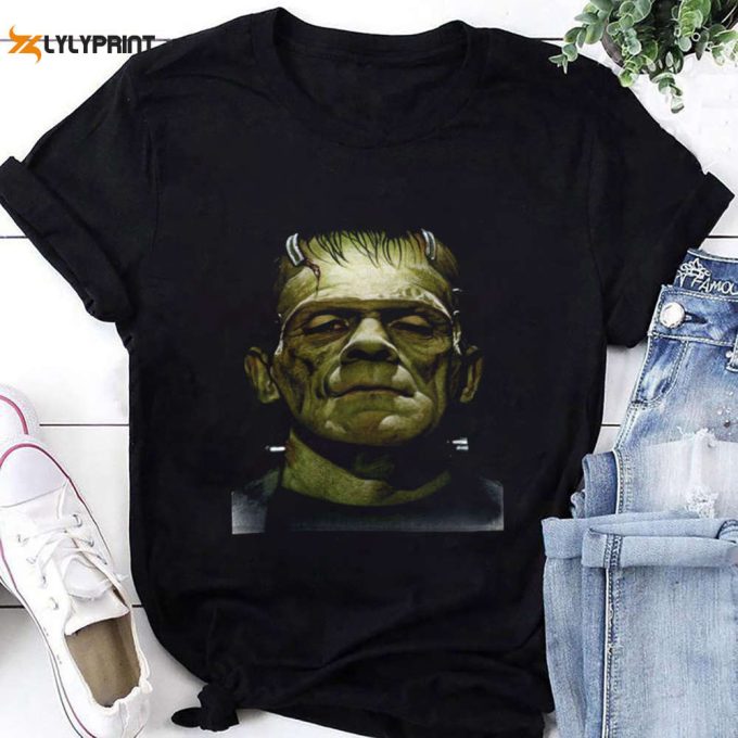 Frankenstein Scary Movie T-Shirt, Frankenstein Shirt Fan Gifts,For Men Women 1