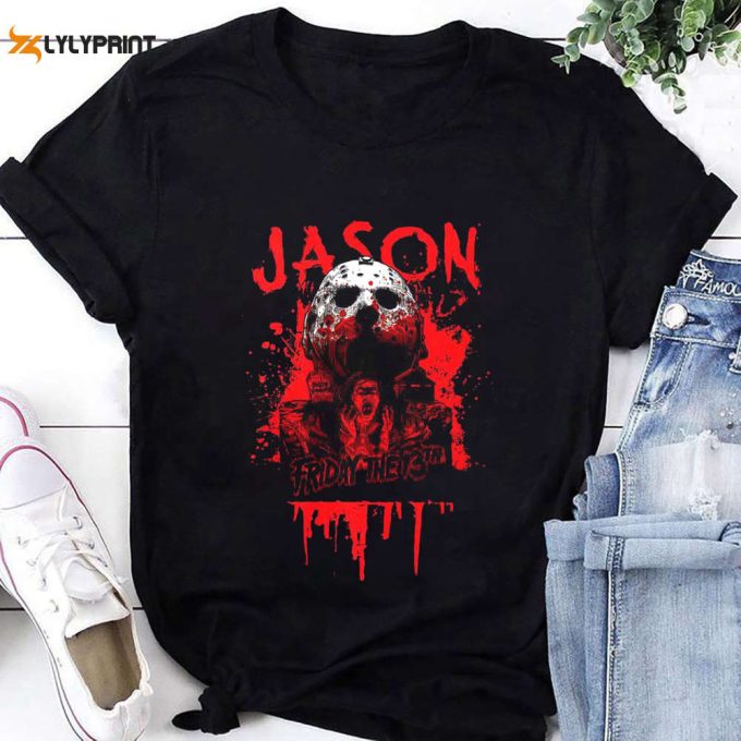 Friday The 13Th Jason Voorhees T-Shirt, Jason Voorhees Shirt Fan Gift, For Men Women 1