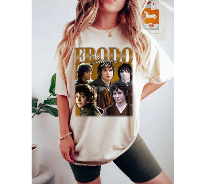 Frodo Baggins T-Shirt Frodo Baggins Shirt Frodo Baggins Tees Frodo Baggins Merch Trendy T-Shirt Retro Tshirt Gifts Men 2