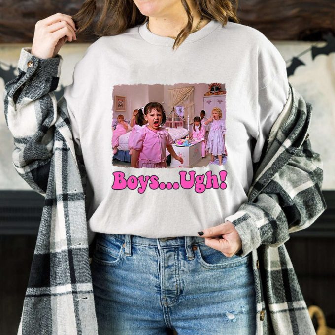 Funny Boys... Ugh! T-Shirt, Girls... Ugh! T-Shirt, Valentines Day Tee, Gift For Her, Retro Shirt, Take Me Back To The 90'S Shirt 4