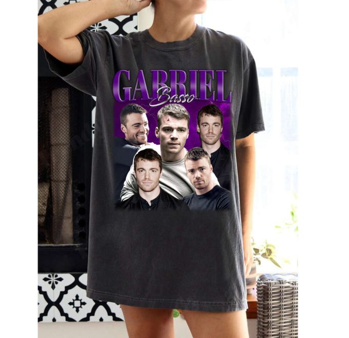 Gabriel Basso T-Shirt Gabriel Basso Shirt Gabriel Basso Tees Gabriel Basso Sweater Trendy Unisex Unisex T-Shirt Gifts Men 4