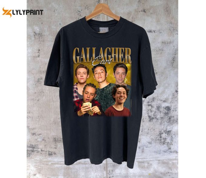 Gallagher Carl T-Shirt Gallagher Carl Shirt Gallagher Carl Tees Gallagher Carl Sweater Vintage Movie Vintage T-Shirt Classic Movie 1