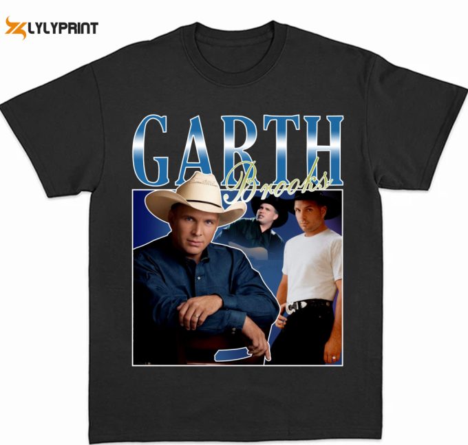 Garth Brooks Vintage T-Shirt, Gift For Women And Man T-Shirt, Garth Brooks Merch, Garth Brooks Shirt, Garth Brooks Shirt Gift For Fan 1