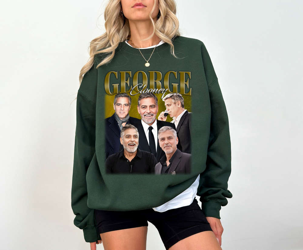 George Clooney T-Shirt George Clooney Shirt George Tees George Sweater Vintage Movie Vintage  Unisex T-Shirt