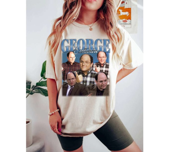 George Costanza T-Shirt George Costanza Shirt George Tees George Sweater Shirt Unisex T-Shirt Gifts Men 3