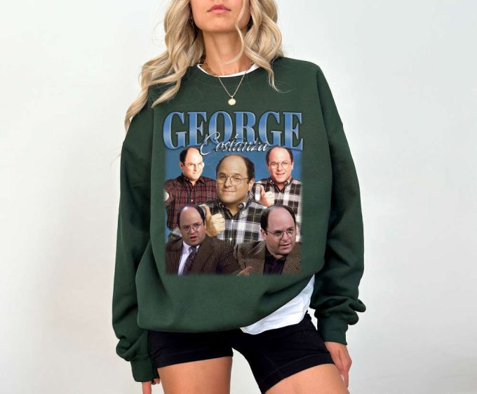 George Costanza T-Shirt George Costanza Shirt George Tees George Sweater Shirt Unisex T-Shirt Gifts Men 4