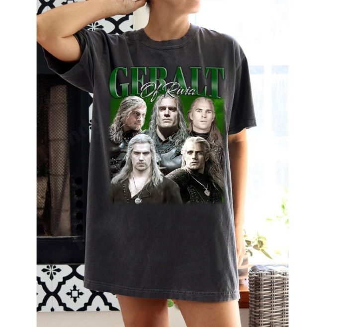 Geralt Of Rivia T-Shirt Geralt Of Rivia Shirt Geralt Of Rivia Tees Geralt Of Rivia Sweater Shirt Tshirt 2