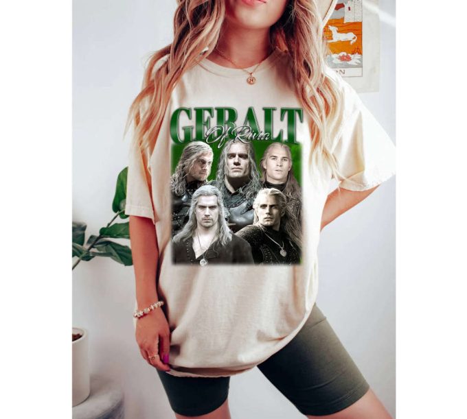 Geralt Of Rivia T-Shirt Geralt Of Rivia Shirt Geralt Of Rivia Tees Geralt Of Rivia Sweater Shirt Tshirt 3