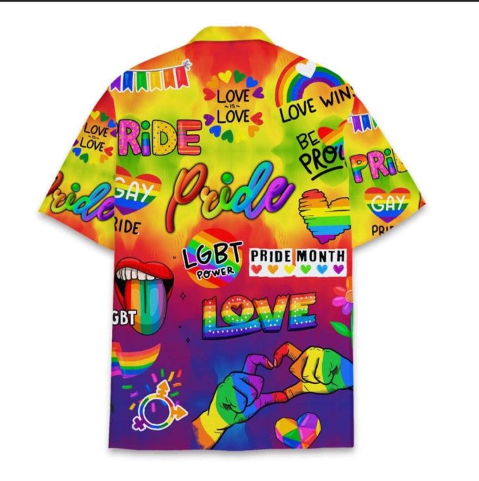 Gifts For Party Unisex Hawaiian Shirt Group Hawai Gifts Summer Hawai Lgbtq Pride Hawaiian Shirts Lgbt Rainbow Pride Month Equality 3