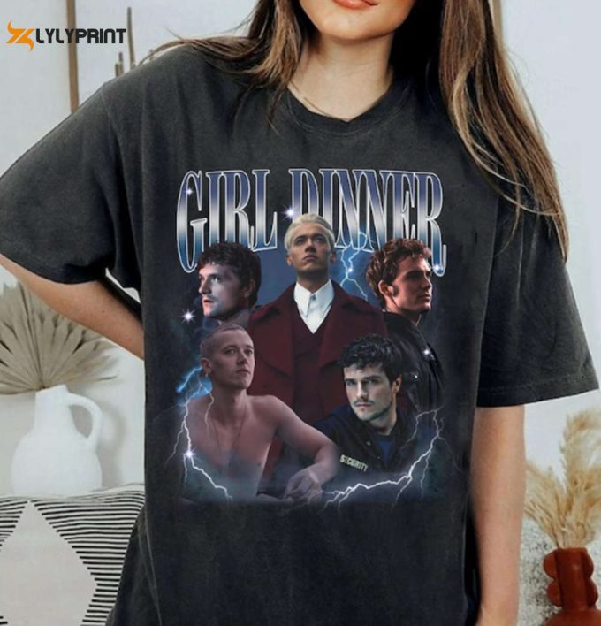 Girl Dinner Shirt, I Can Fix Him Coriolanus Snow With The Buzz Cut Shirt , President Snow Shir, Josh Hutcherson Shirt, Coriolanus Snow Shirt 1