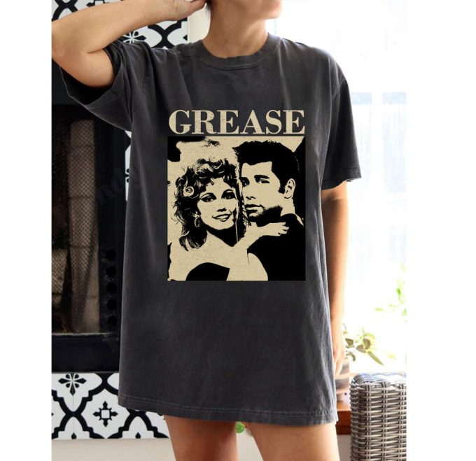 Grease Retro T-Shirt Grease Shirt Grease Movie Grease Hoodie Grease Tees Grease Sweater Retro T-Shirt Couples Shirt 4