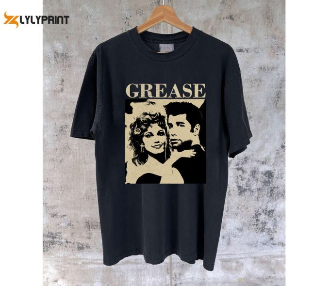 Grease Retro T-Shirt Grease Shirt Grease Movie Grease Hoodie Grease Tees Grease Sweater Retro T-Shirt Couples Shirt 1