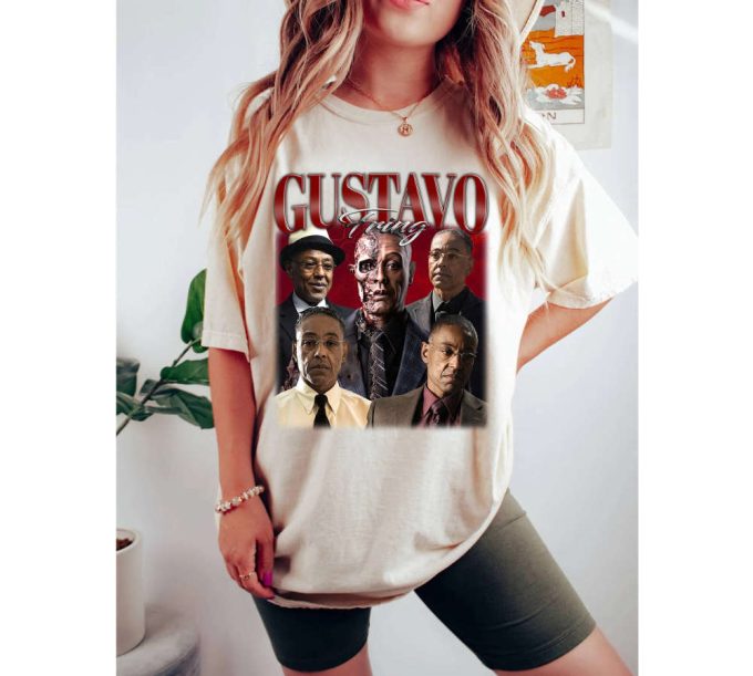 Gustavo Fring T-Shirt Gustavo Fring Shirt Gustavo Fring Tees Gustavo Sweater Vintage Movie Vintage Shirt Classic Movie Birthday Gifts 3