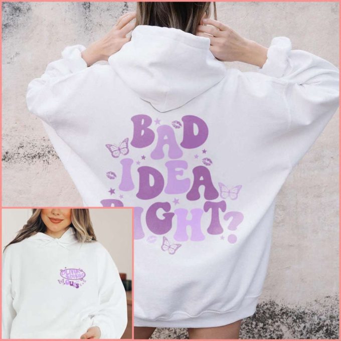 Guts World Tour 2024 Shirt, Olivia Rodrigo Sweatshirt, Bad Idea Right Hoodie, Olivia Sour Tour Best Seller Trending Shirt Gift For Fan 2