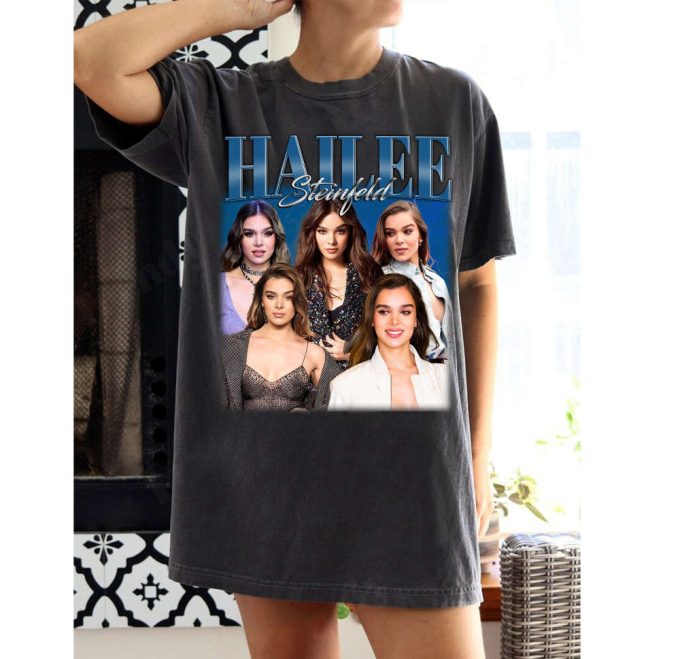 Hailee Steinfeld T-Shirt Hailee Steinfeld Shirt Hailee Steinfeld Tees Hailee Steinfeld Sweater Vintage Movie Classic Movie 2